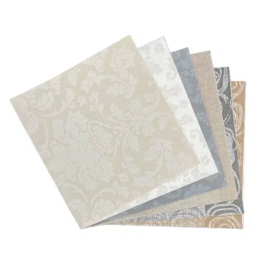 serviettes de table Airlaid Decor pliage 1/4