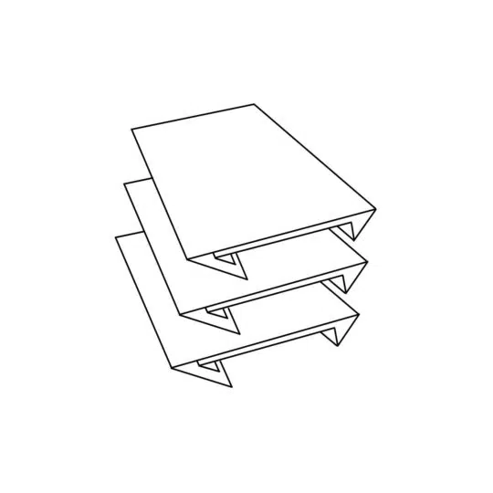 essuie-mains pliés en C – Image 2