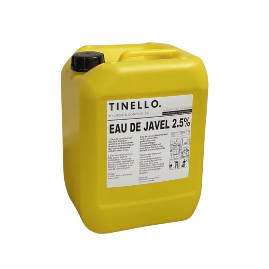 EAU DE JAVEL 2.5% 10L