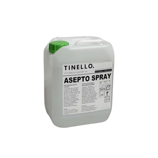 ASEPTO SPRAY désinfectant alcoolique 5L