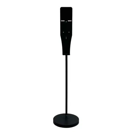 pied support distrib. désinfectant mains