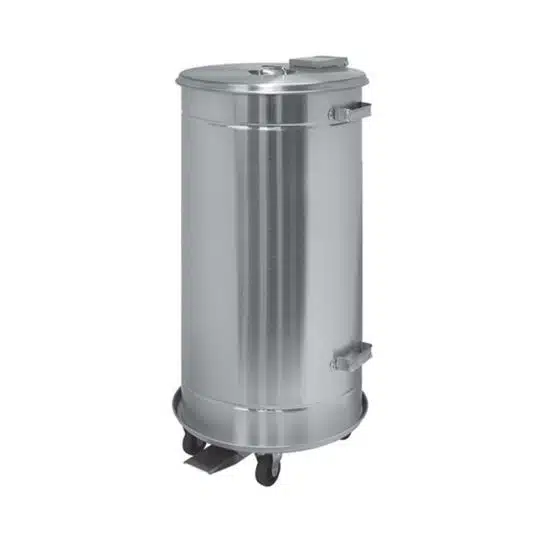 conteneur à pédale 90L